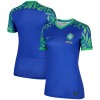 Officiële Voetbalshirt Brazilië Uit 2023 - Dames